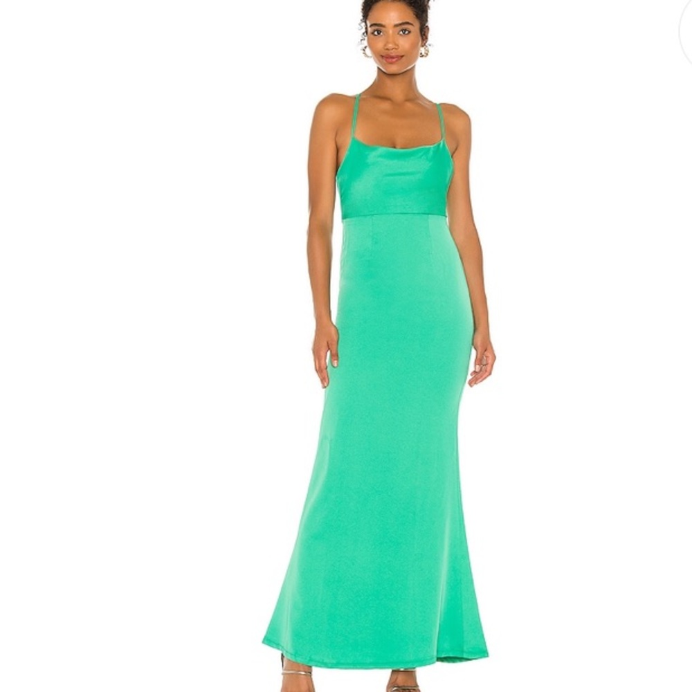 NBD Women’s Maxi Bright Jade Pacey Gown Size Small
